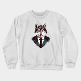 Werewolves Illustration Crewneck Sweatshirt